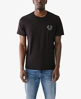 True Religion Men's Short Sleeve Puff Ladder Tee