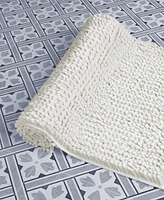 Laura Ashley Butter Chenille 2-Pc. Bath Mat Set