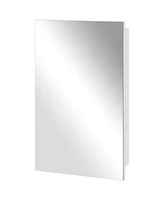 Kleankin Recessed Medicine Cabinet Storage, Bathroom Mirror Cabinet