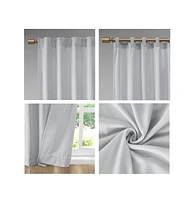 510 Design Colt Room Darkening Velvet Thermal Insulated Curtain Panel Pair