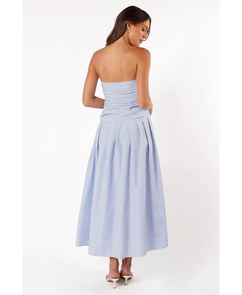 Petal and Pup Women's Avalee Strapless Maxi Dress