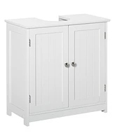 Kleankin Pedestal Sink Storage Cabinet, Sink Bathroom Cabinet