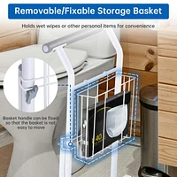 Yescom Toilet Safety Rails Frame,Elderly Assistance Products Handles for Seniors Elderly Disabled