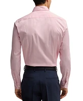 Boss by Hugo Men's Stretch-Cotton Poplin Slim-Fit Dress Shirt