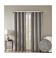 SunSmart Mirage Knitted Jacquard Damask Total blackout curtains for bedroom