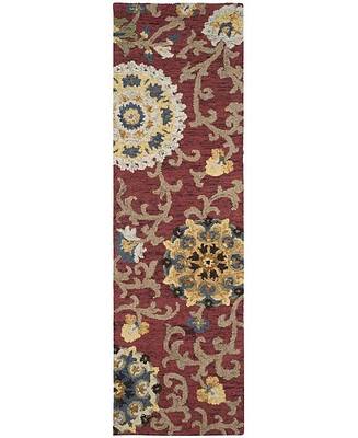 Safavieh Blossom Ii BLM401 2'3x8' Runner Area Rug