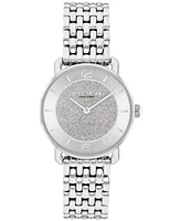 Coach Women's Silver Elliot Stainless Steel Watch 28mm