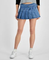 Madden Girl Juniors' Pleated Mini Skirt