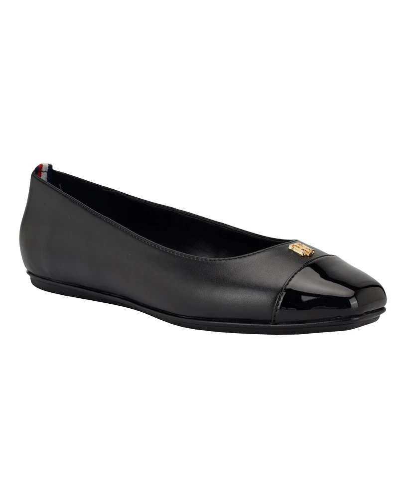 Tommy Hilfiger Women's Bekim Cap Toe Ballet Flats