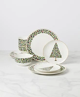 Kate Spade Evergreen 12-Piece Dinnerware Set