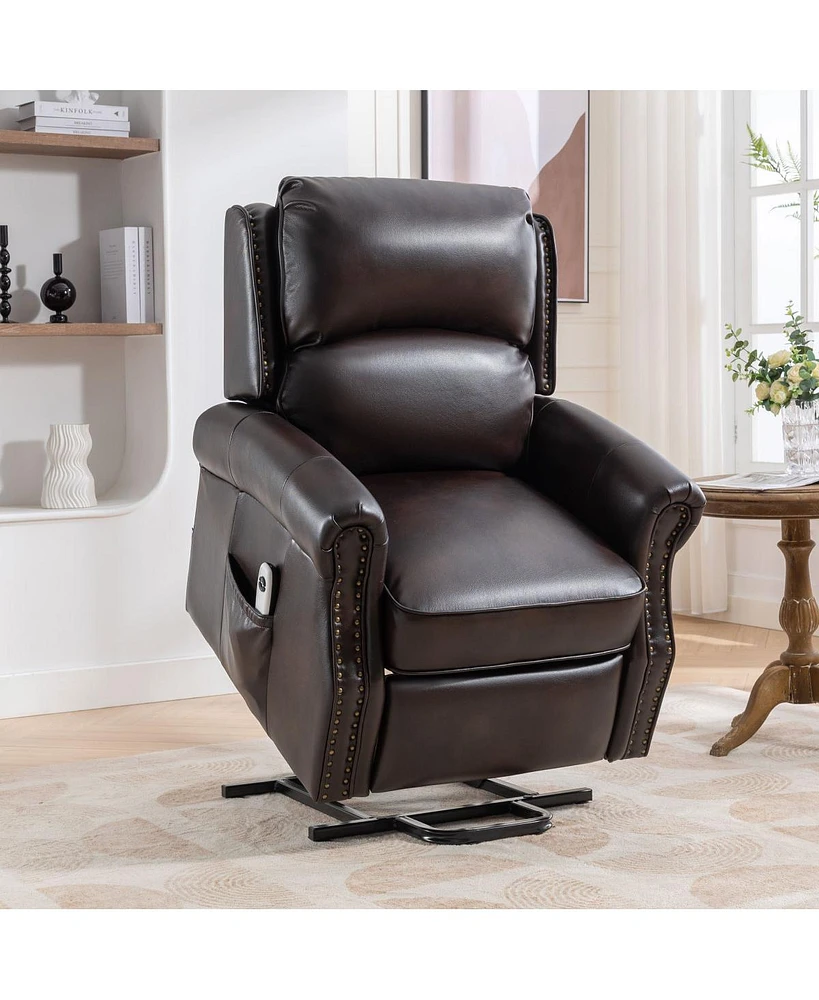 Simplie Fun Lift Chair Recliners, Electric Power Recliner Chair Sofa For Elderly