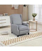 Simplie Fun Modern Comfortable Upholstered Leisure Chair Recliner Chair For Living Room