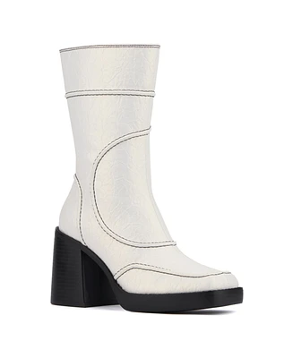 Olivia Miller Women's Pisces Mid Calf Boots