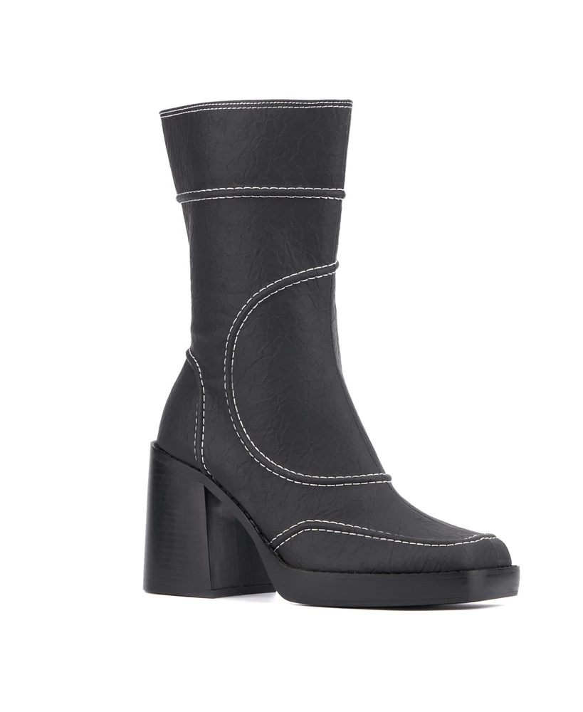 Olivia Miller Women's Pisces Mid Calf Boots