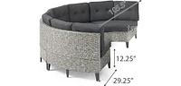 Pema Outdoor 4 Seater Sofa