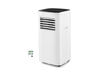 Slickblue 3-in-1 9000 Btu Air Conditioner with Dehumidifier and 24H Timer-White