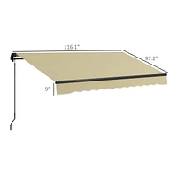 Retractable Patio Awning for Shade, Weather Protection, and Comfort