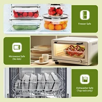 SUGIFT48-Piece Airtight Food Storage Container Set with Lids Airtight
