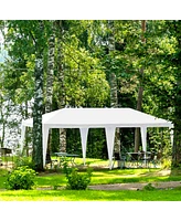 Slickblue Outdoor Party Wedding Canopy Tent with Removable Walls and Carry Bag