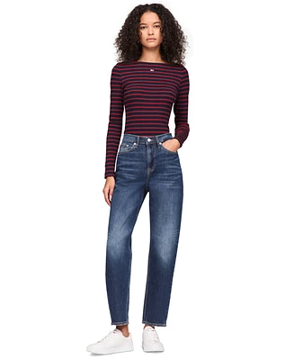 Tommy Jeans Women's Izzie Slim-Fit Straight-Leg