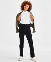 Style & Co Women's Straight-Leg High Rise Jeans