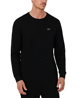 Lacoste Men's Waffle-Knit Thermal Sleep Shirt