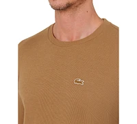 Lacoste Men's Waffle-Knit Thermal Sleep Shirt