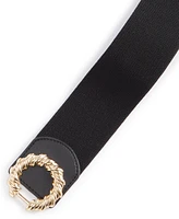 I.n.c. International Concepts Women's Twisted Double-Ring Stretch Belt, Created for Macy's