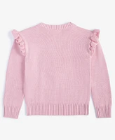 Epic Threads Toddler Girls Heart Crewneck Sweater, Created for Macy's