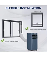Vebreda 8000 Btu 3-in-1 Portable Air Conditioner with Remote Control