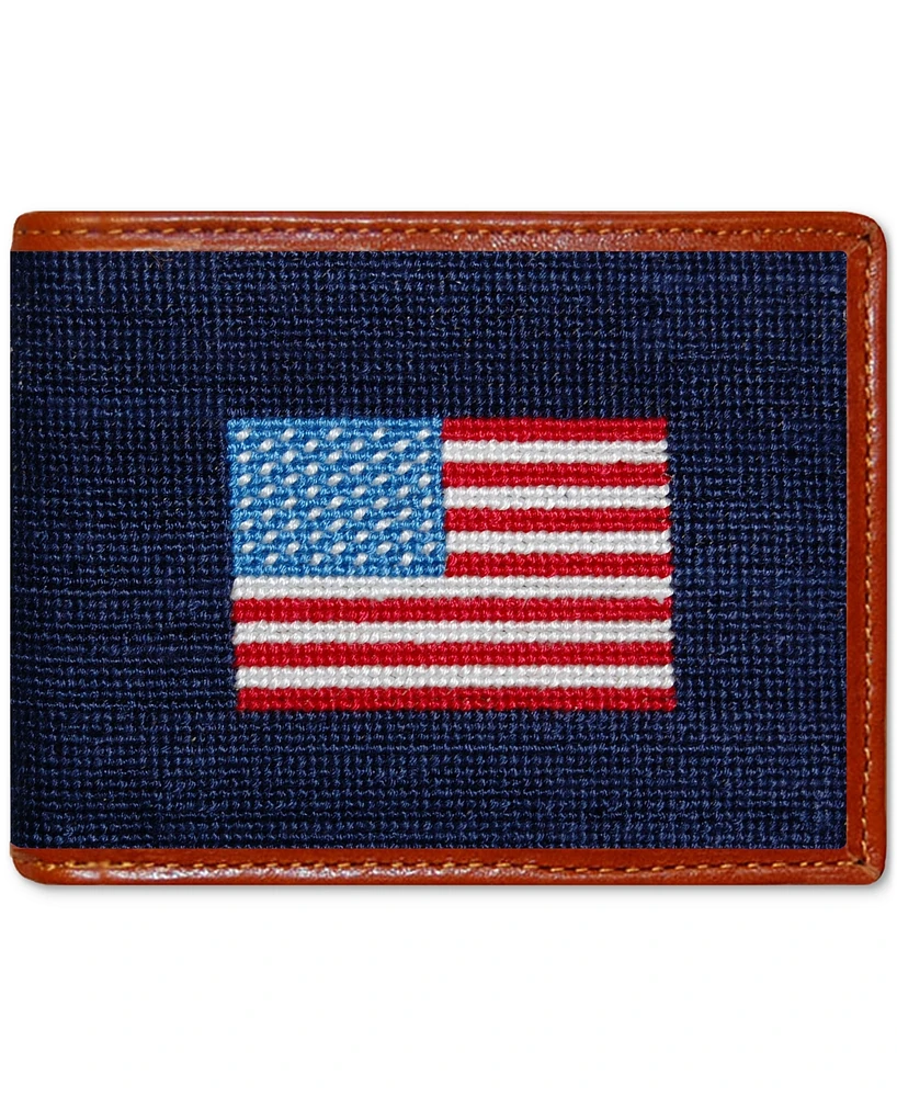 Smathers & Branson Men's American Flag Wallet