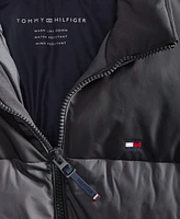 Tommy Hilfiger Men's Mixed-Media Puffer Jacket