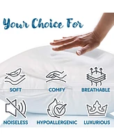 Waterproof Zippered Pillow Protector - King Size - 12 Pack