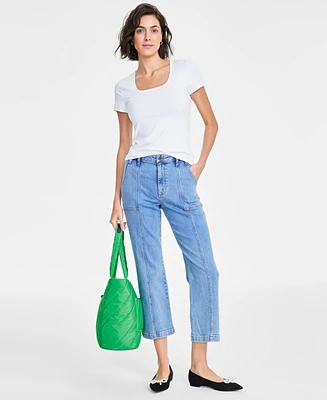 On 34th Women's Utility Ankle-Length Jeans, Created for Macy's