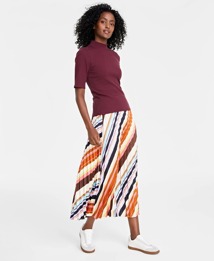 On 34th Women's Pleated Maxi Skirt, Created for Macy's