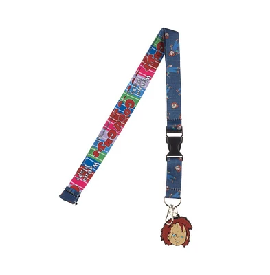 Chucky Horror Movie Lanyard and Charm Accessory