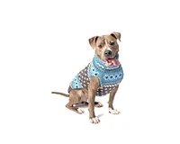 Chilly Dog 3XL Light Blue Fairisle