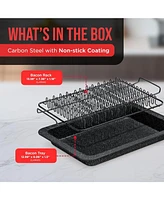 Bakkenmaster Bacon Tray – 2-Piece Set Marble Coating