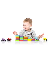 Cubika Wise Elk/Cubika Wooden Toy - Bright Racing - Assorted Pre