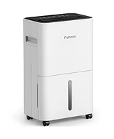 Waykar Fehom 50 Pints Dehumidifier for Home Basements 4,500 Sq.Ft with Drain Hose Timer