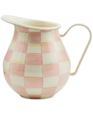 Mackenzie-Childs Rosy Check Pitcher