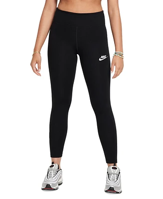 Nike Big Girls' Sportswear Classic High-Waisted Leggings