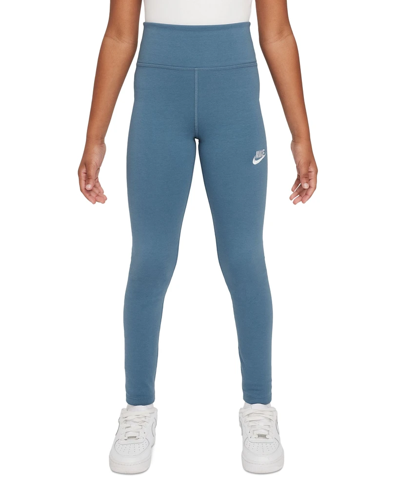 Nike Big Girls' Sportswear Classic High-Waisted Leggings