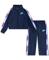 Nike Toddler Girls Solarized Pique-Knit Jacket & Pants, 2 Piece Set