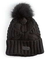 Ugg Cable Knit Pom Beanie