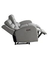 Relax A Lounger 77.2"W Polyester Akron Power Reclining Sofa