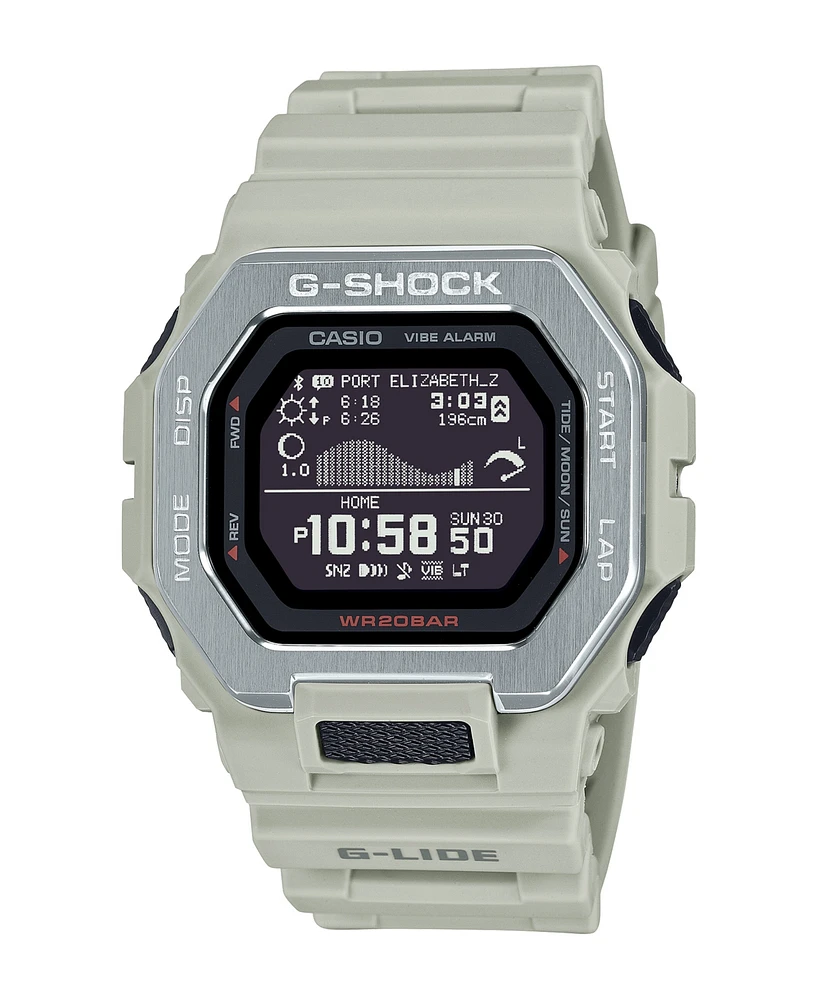 G-Shock Men's Digital Tan Resin Watch, 46mm GBX100-8