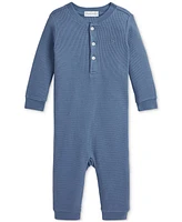 Polo Ralph Lauren Baby Waffle-Knit Cotton Coverall