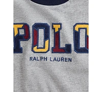 Polo Ralph Lauren Baby Logo Tee & Fleece Jogger Pant Set