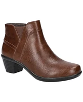 Easy Street Women's Mindy Block Heel Ankle Boots